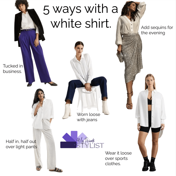 5 ways with a white shirt